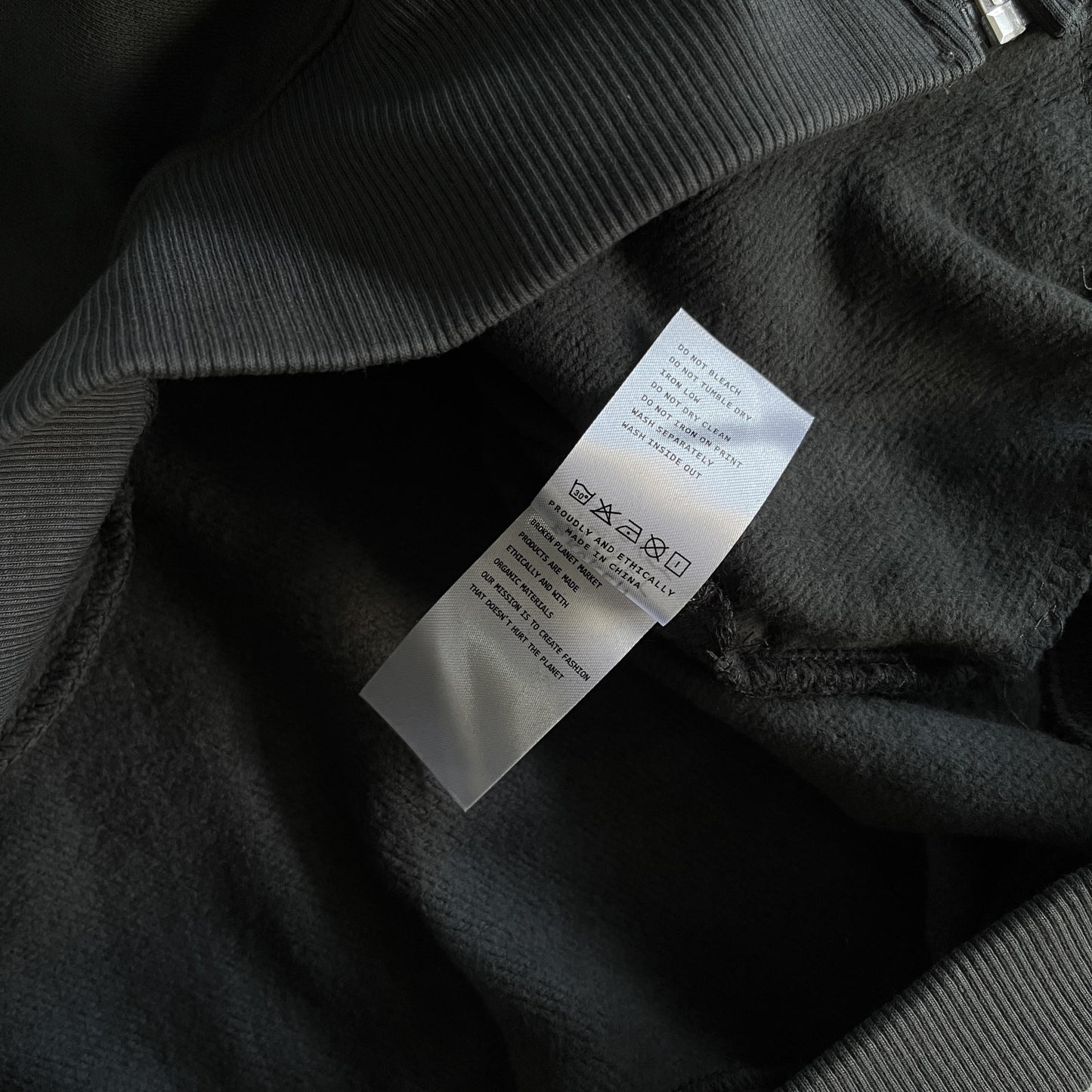 Sudadera con Capucha y Cremallera Broken P Skeleton