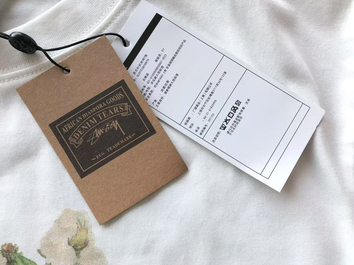 T-shirt Denim Tears x Stussy