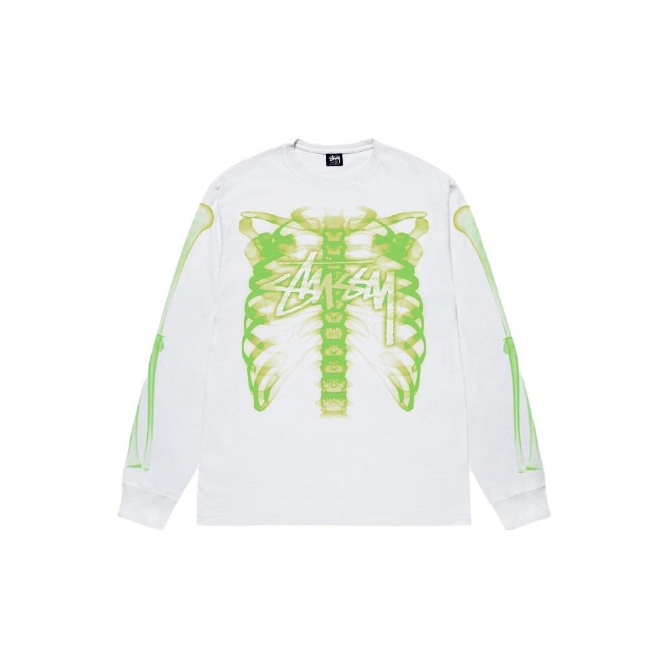 Stussy Rib Gage Manga Larga