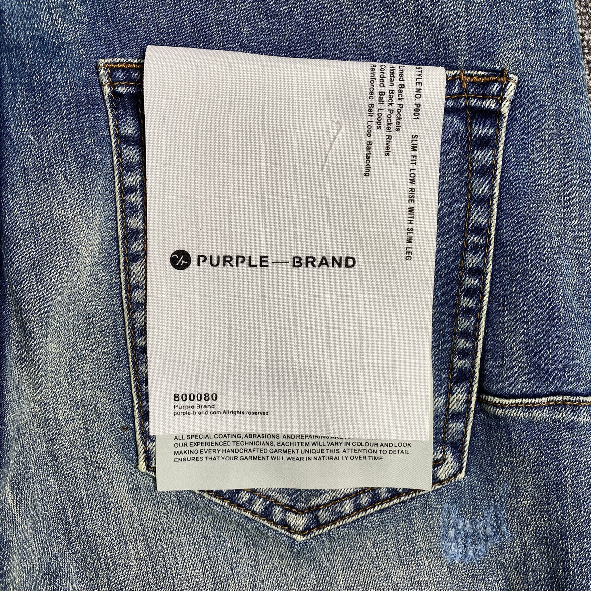Jeans Slim Purple Brand