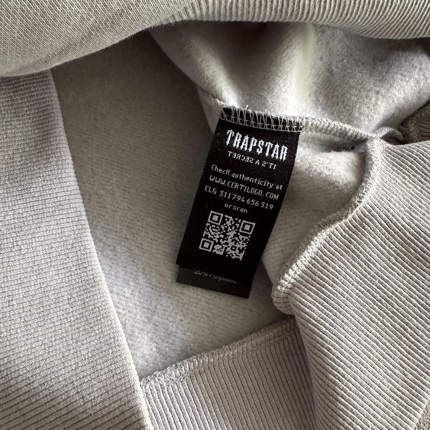 Tuta Trapstar con stampa in gel