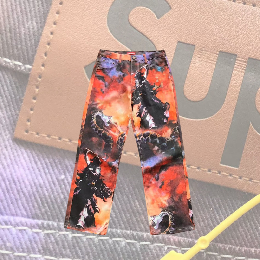 Supreme Pants Dragon Afonteplug 