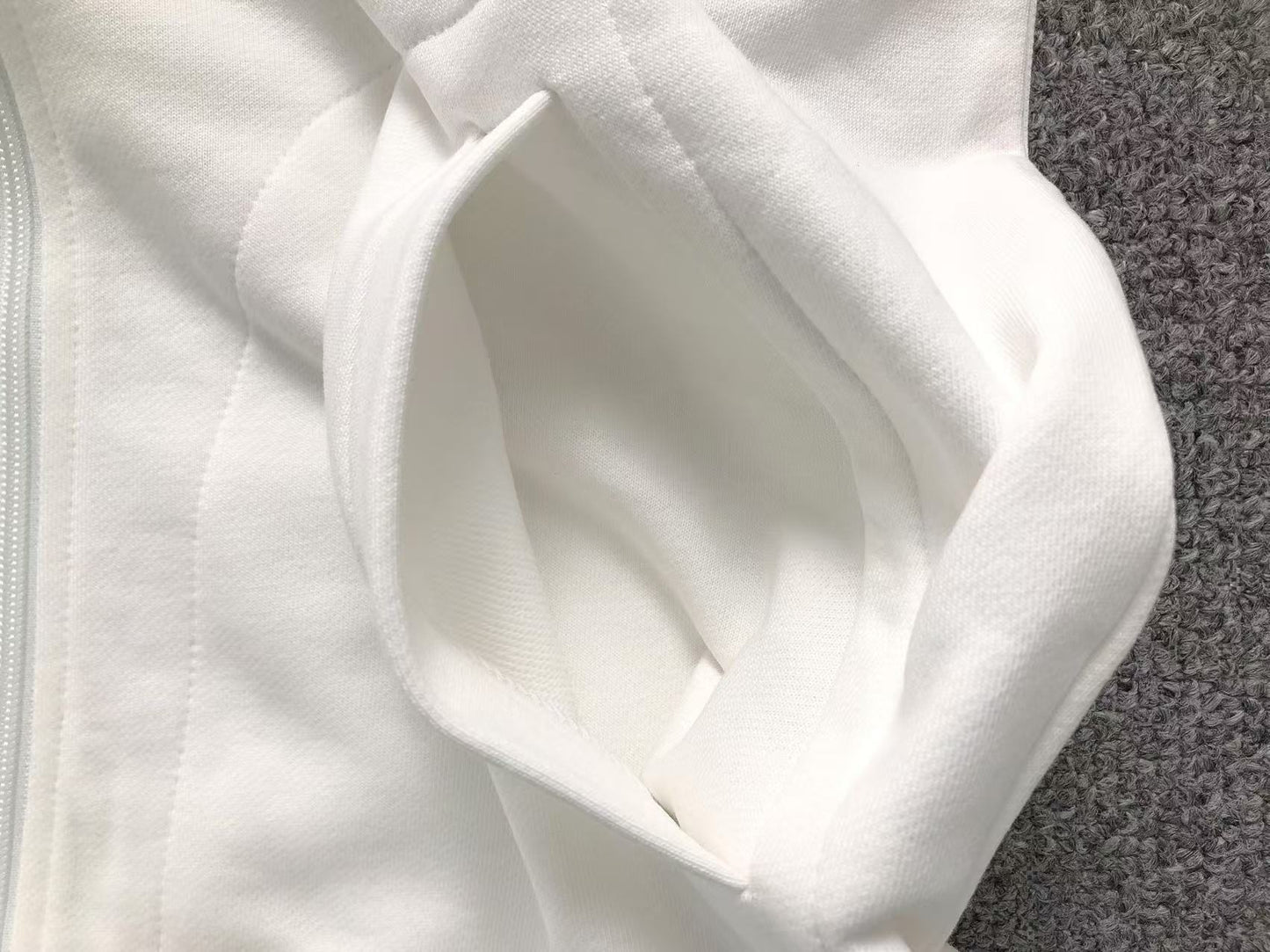 Sudadera con capucha y cremallera Comme des Garçons