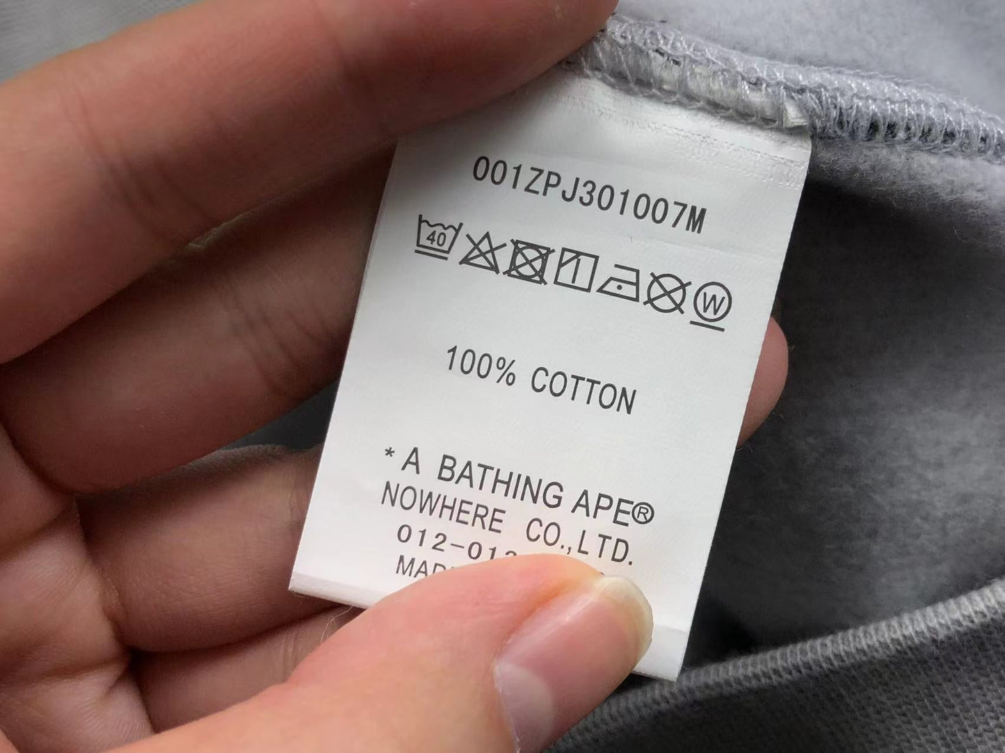 Felpa con cappuccio Bape