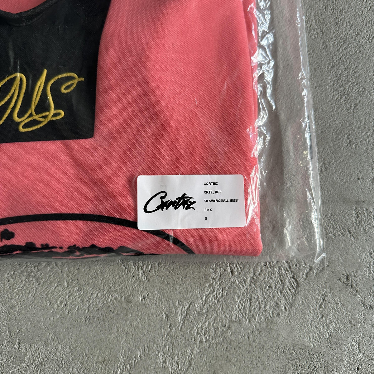 Corteiz Talismo Maglia Calcio -Rosa