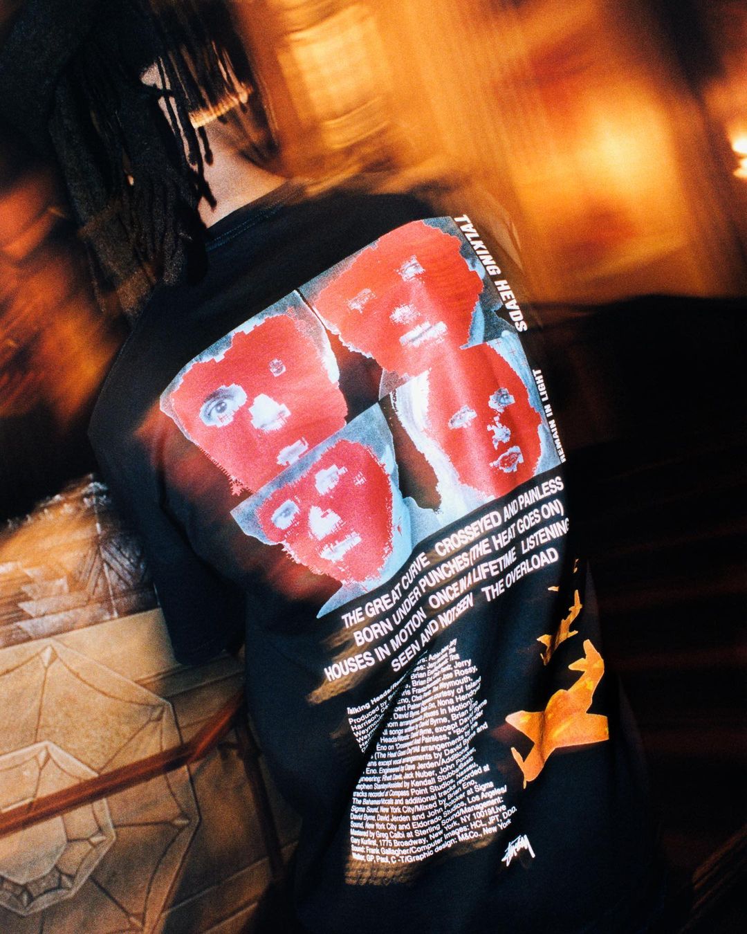 Camiseta Stussy x Talking Heads