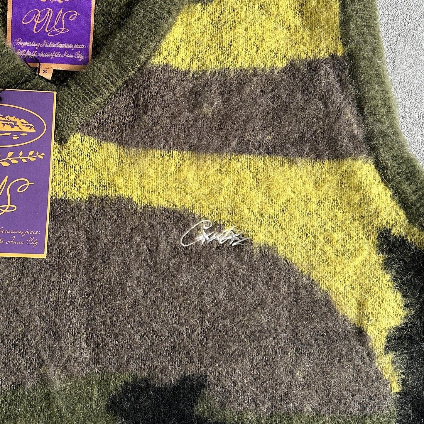 Corteiz Chaleco de mohair