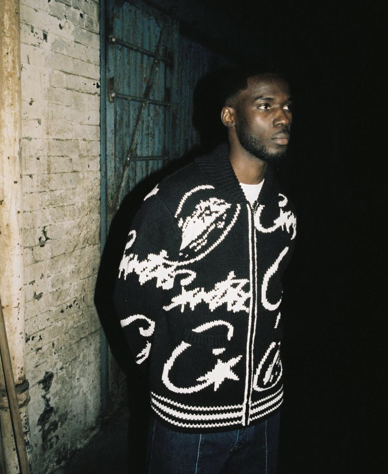 Grobstrickpullover Corteiz aus Jacquard