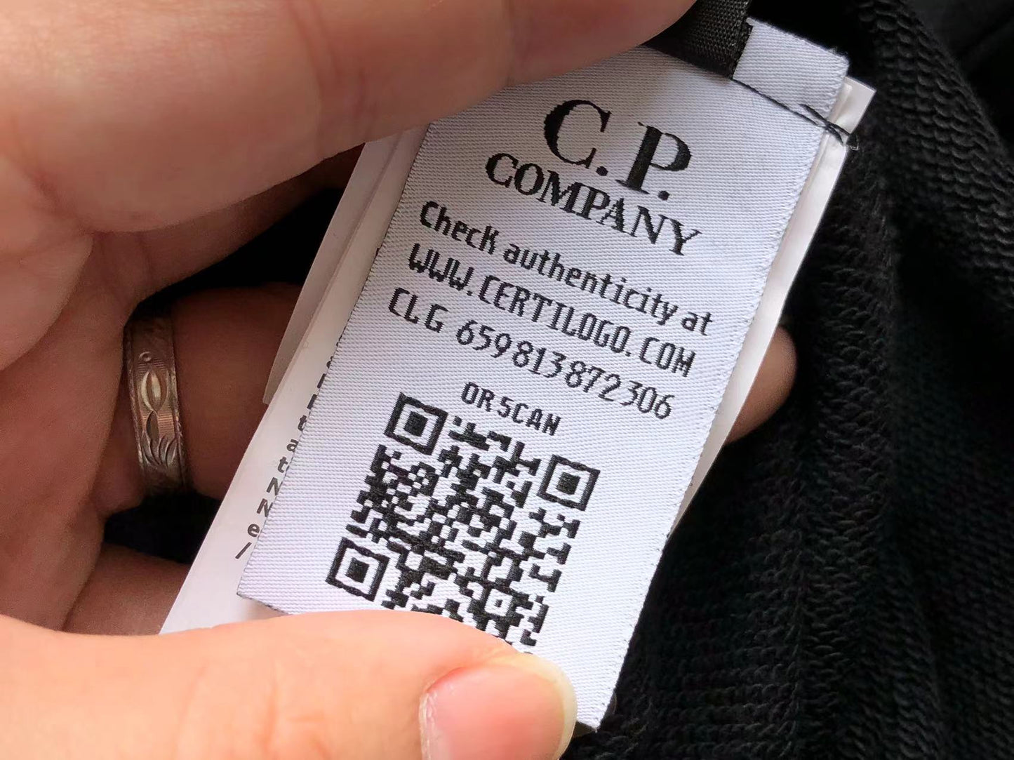 Felpa con cappuccio CP Company