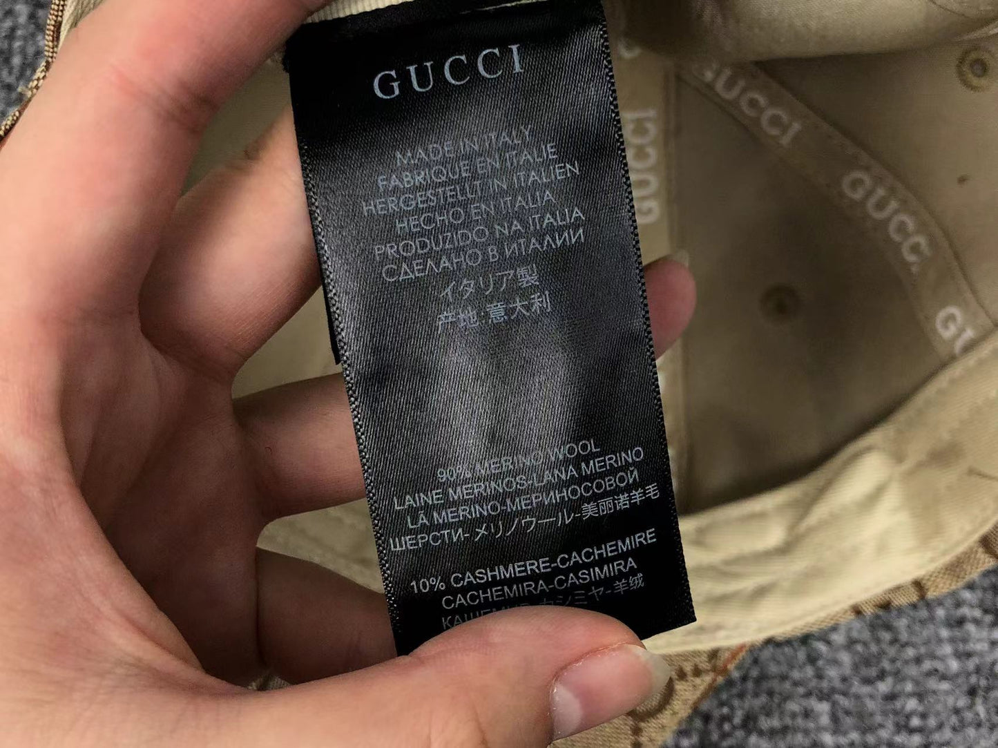 Gorra Gucci