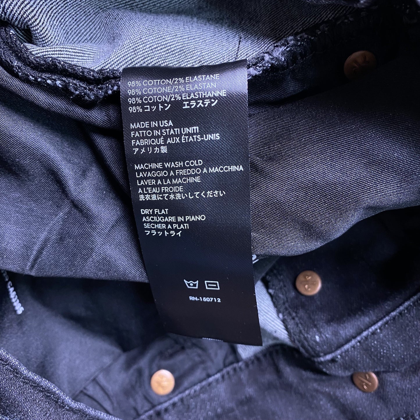 Jeans slim del marchio Purple