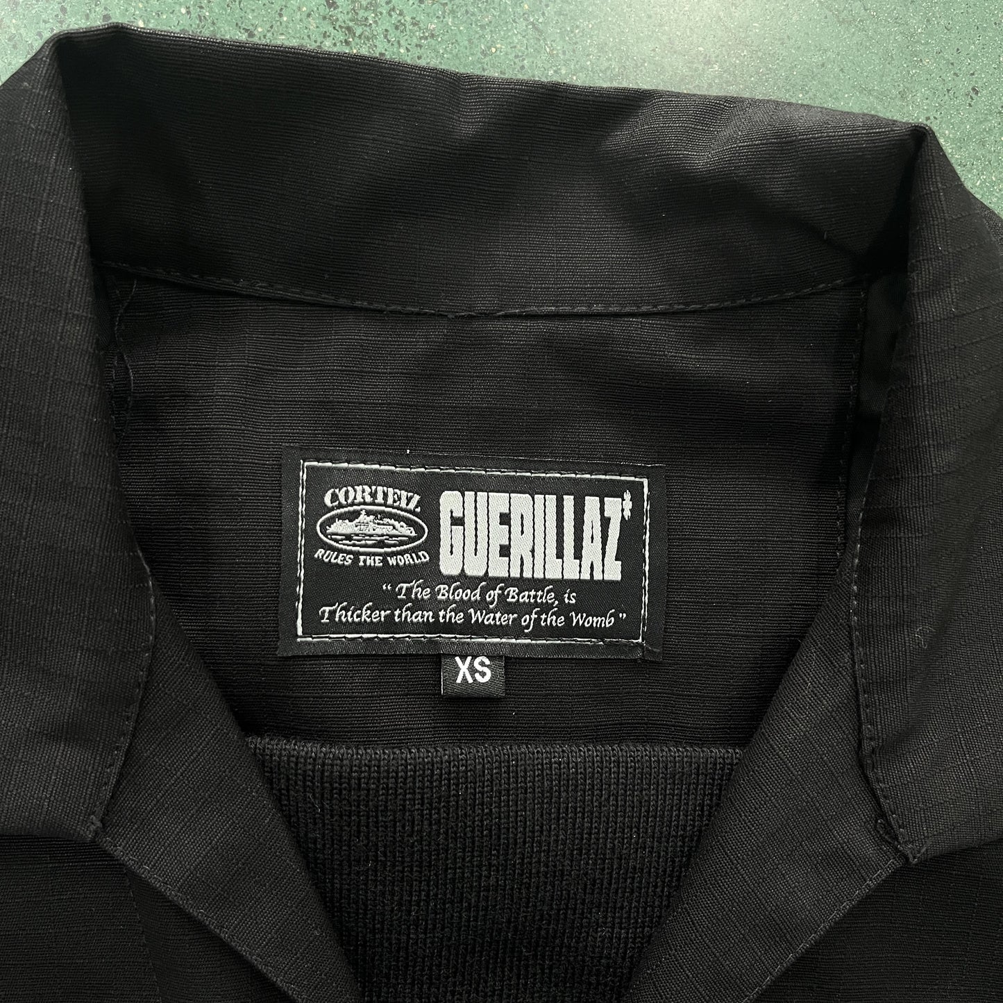 Corteiz Jacke Triple Black