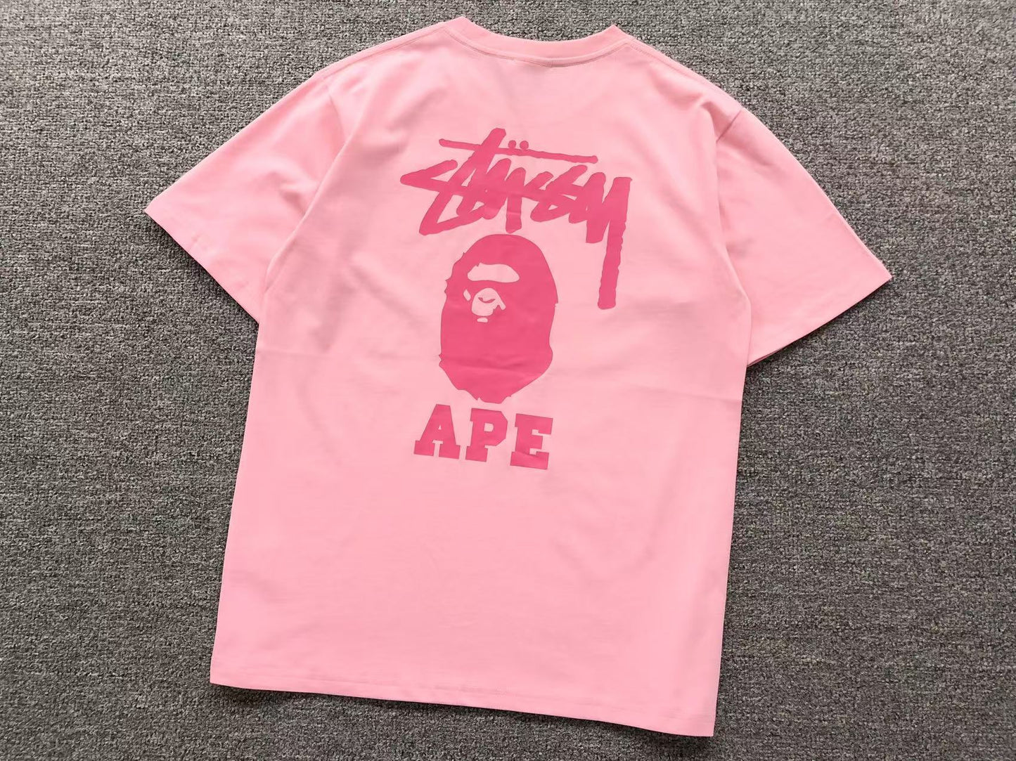 Maglietta Bape x Stussy