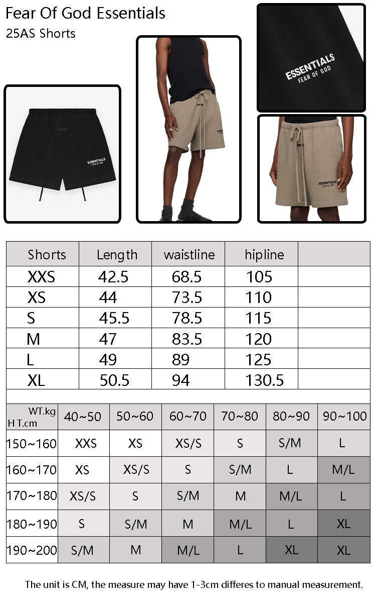Pantalones cortos FOG x Essentials 25SP