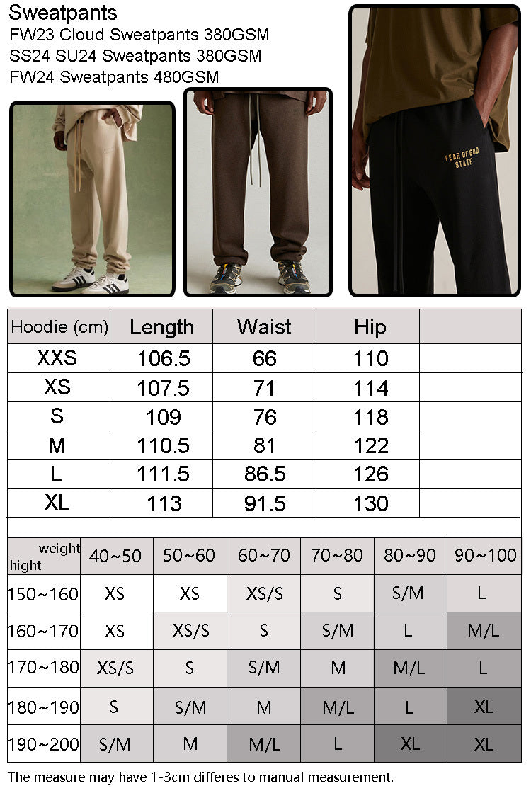 FOG x Essentials Pantaloni da Tuta 24FW