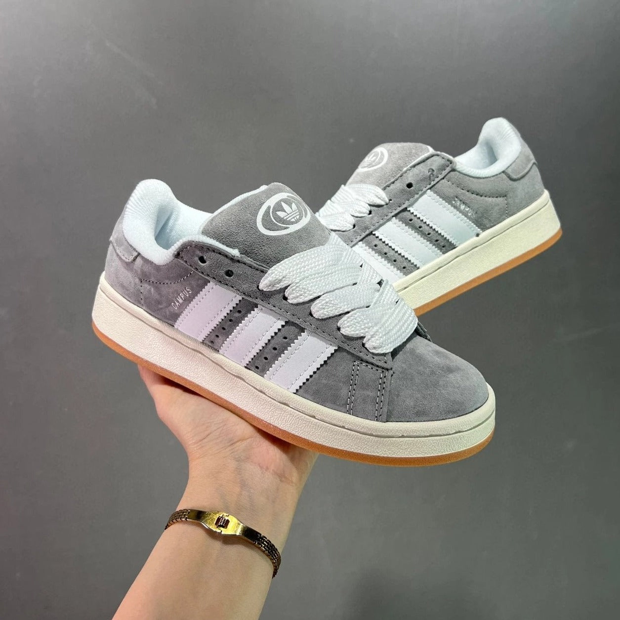 Adidas Campus Grau/Weiß