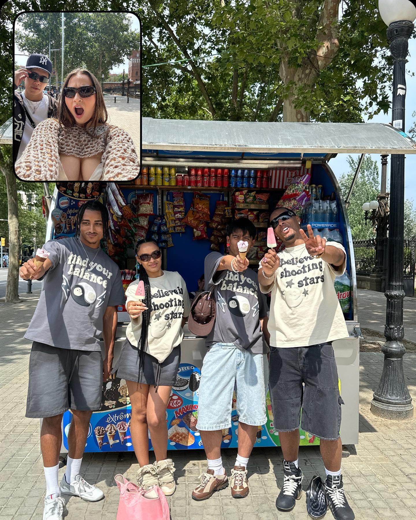 Maglietta "Rompete Planet Trova il tuo equilibrio" 