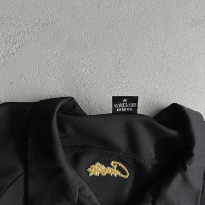 Corteiz Talismo Fußballtrikot – Schwarz 