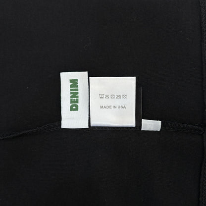 Maglietta con lacrime di denim 