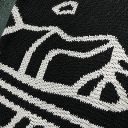 Broken P Knitted Sweater