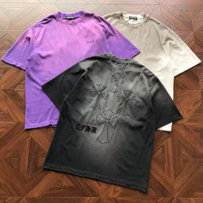 Chrom Herzen T-Shirt