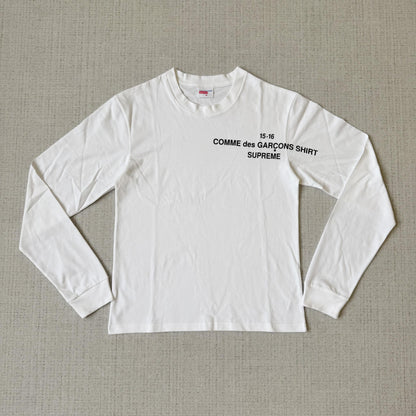 CDG x Supreme Longsleeve