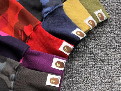 Felpa con cappuccio Bape