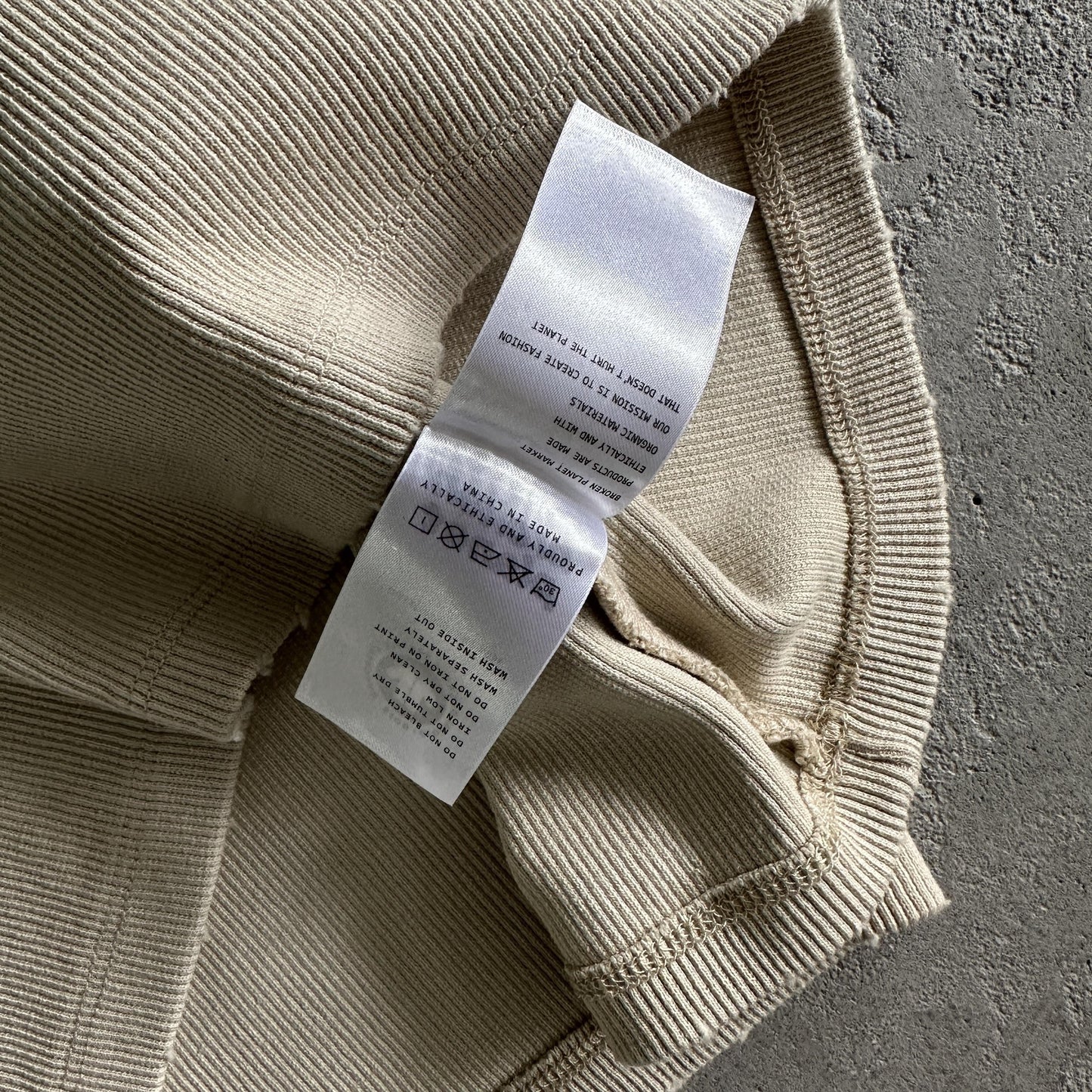 Broken Planet Herren Gewaschenes Ribbde Tanktop