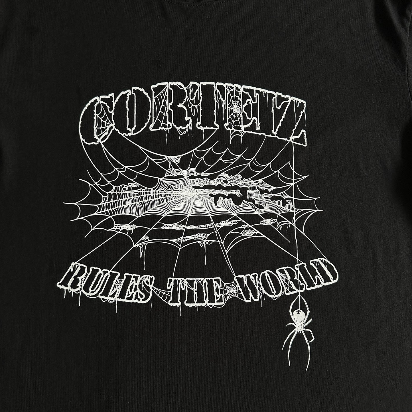 Corteiz Spinnennetz-T-Shirt 
