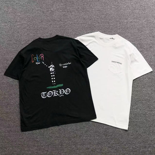 Chrom Herzen T-Shirt