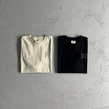 Maglietta corta con lettera base Broken Planet 