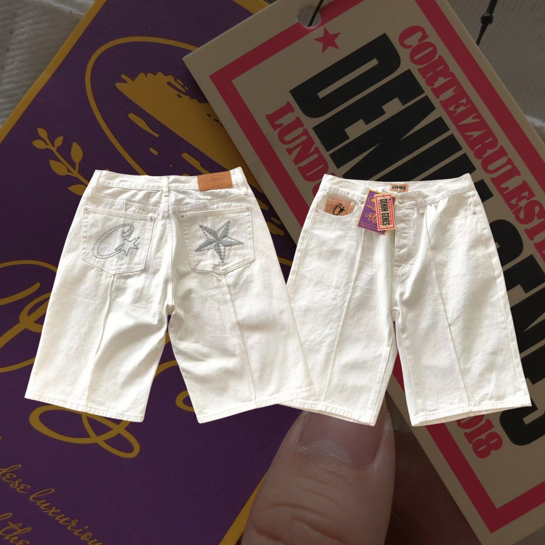 Corteiz Denim Jeans-Shorts 