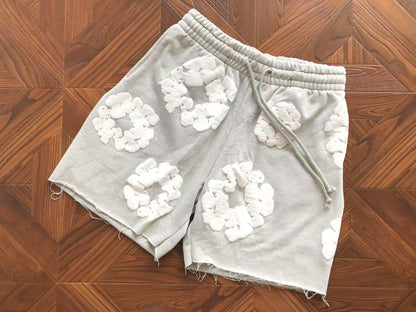 Denim Tears – Shorts mit Baumwollkranz