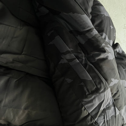 Giacca imbottita Trapstar Hyperdrive Technical Black Tiger Camo 