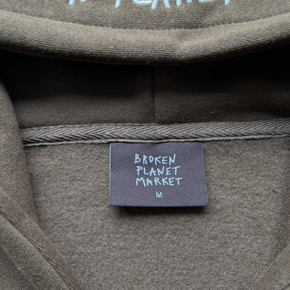 Broken Planet Market – Arctic – Kapuzenpullover mit Reißverschluss 