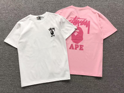 Maglietta Bape x Stussy