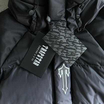 Trapstar Decoded Arch Puffer Jacket Black Gradient