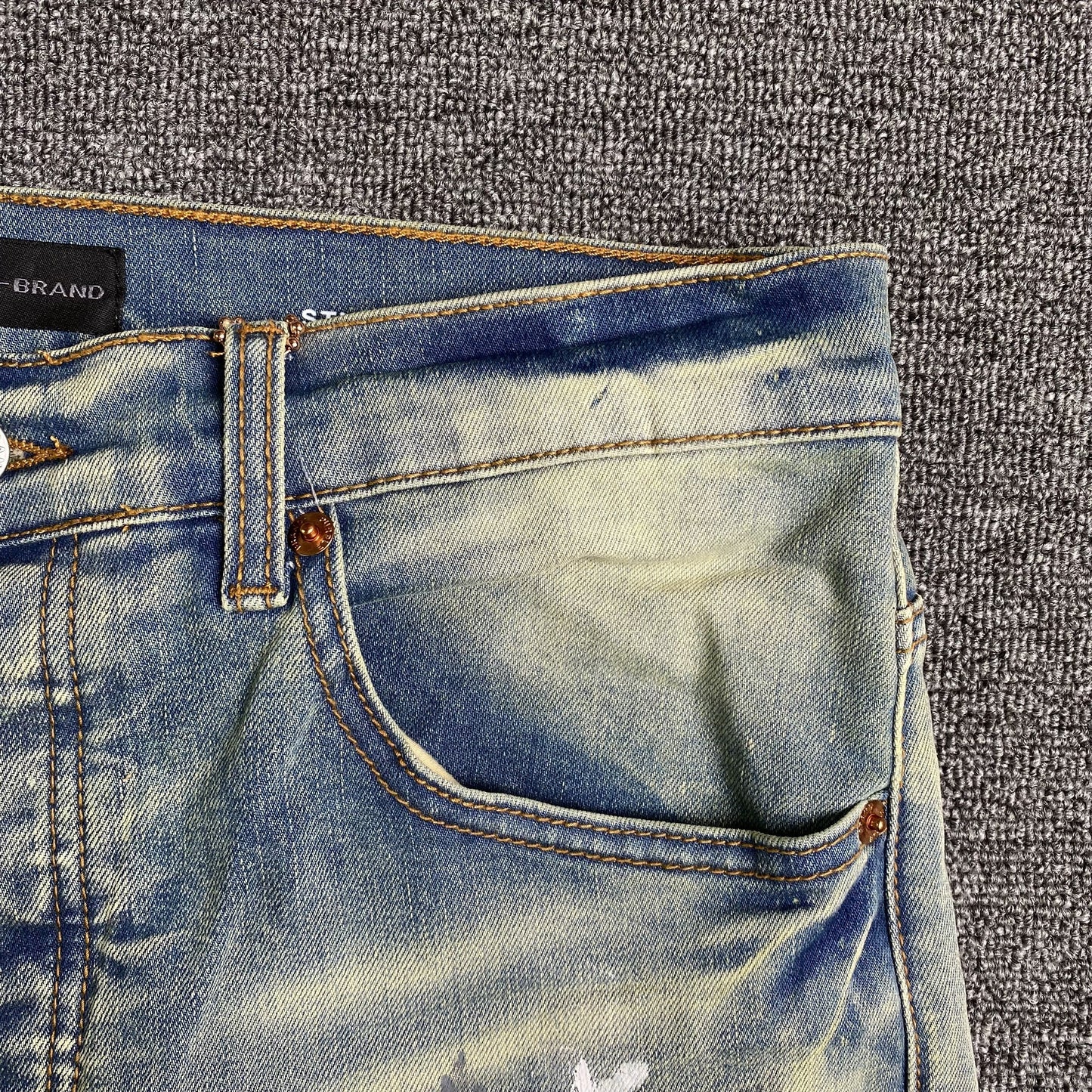 Jeans slim del marchio Purple