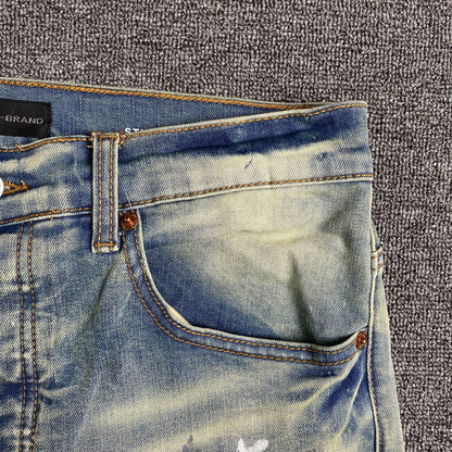 Jeans slim del marchio Purple