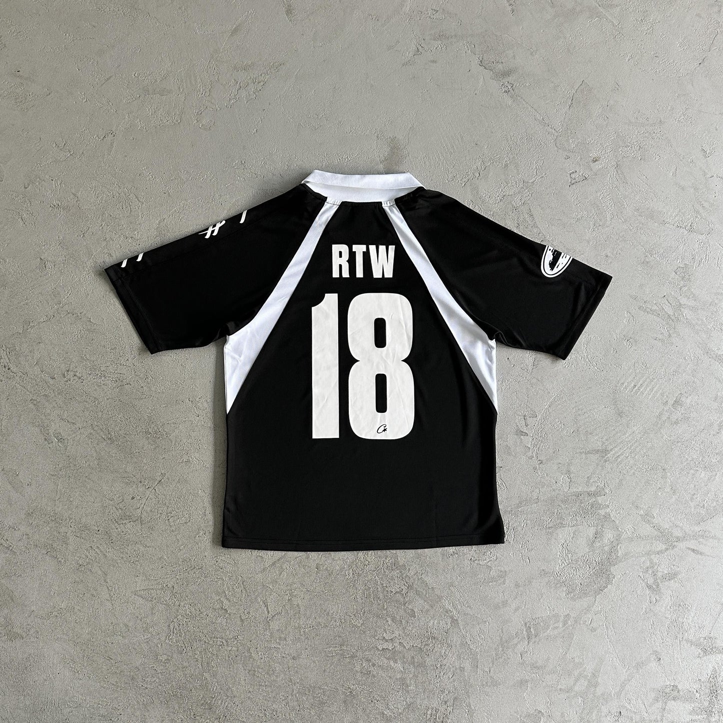 Corteiz Panel Jersey-Schwarz