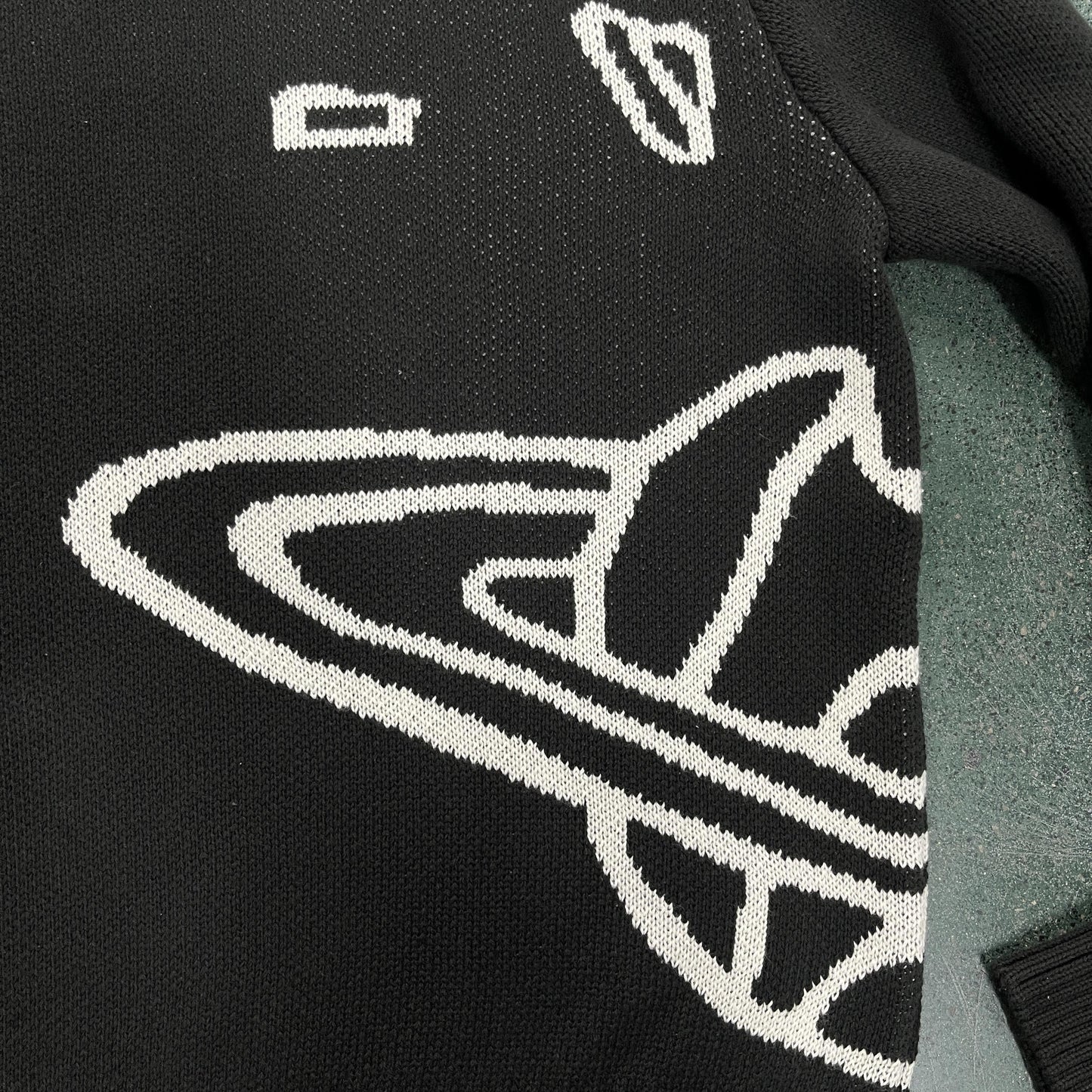 Broken P Knitted Sweater