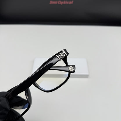 Brille mit verchromten Herzen