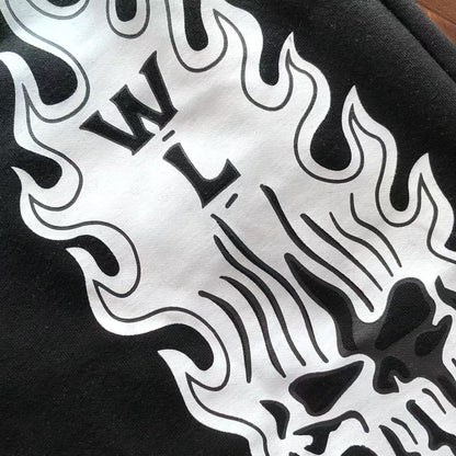 Pantaloncini con strappi in denim 