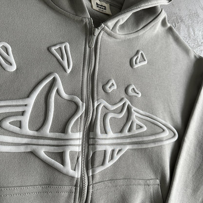 Broken Planet Anzug mit Reißverschluss 