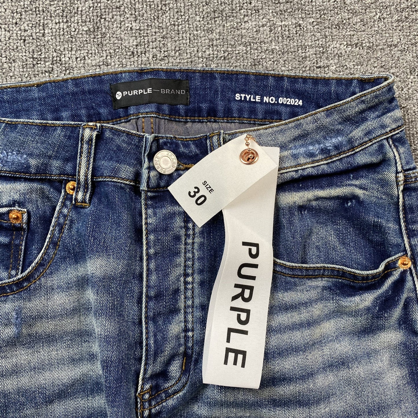Schmale Jeans der Marke Purple Brand