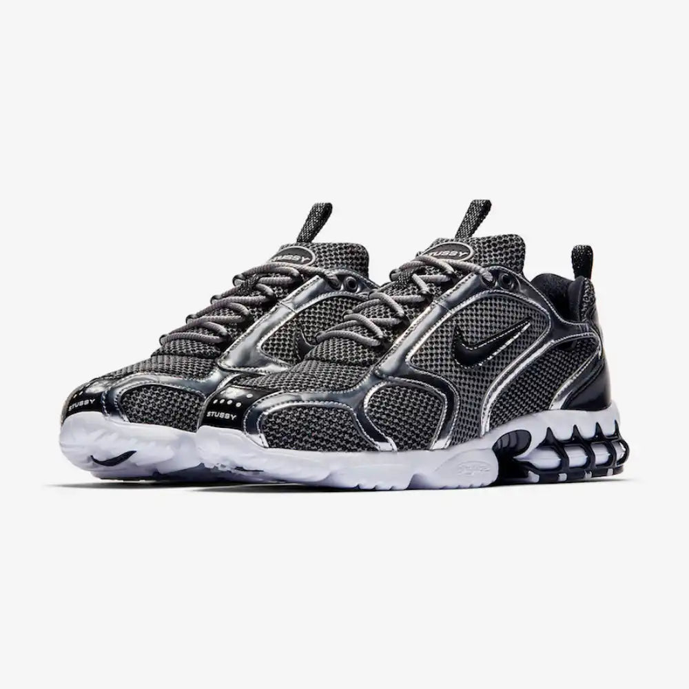 Nike x Stussy Air Zoom Spiridon Caged Platino 