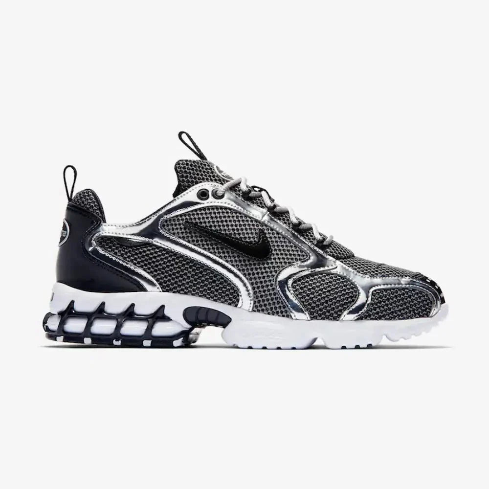 Nike x Stussy Air Zoom Spiridon Caged Platino 