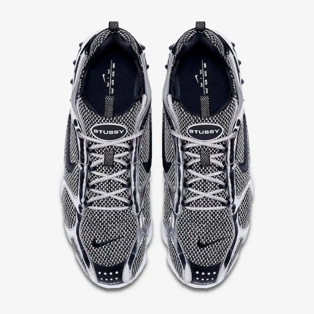 Nike x Stussy Air Zoom Spiridon Caged Platino 