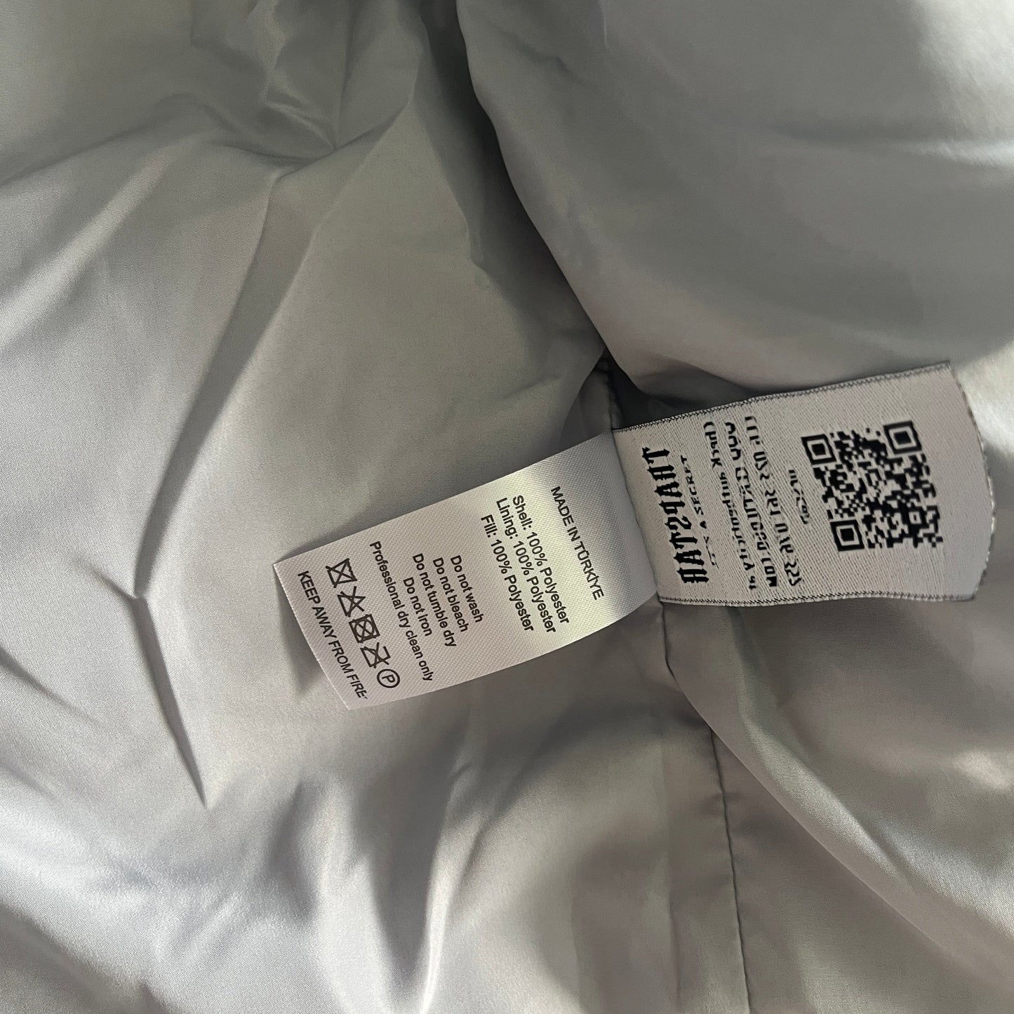 Giacca imbottita Trapstar con cappuccio riflettente 2.0 