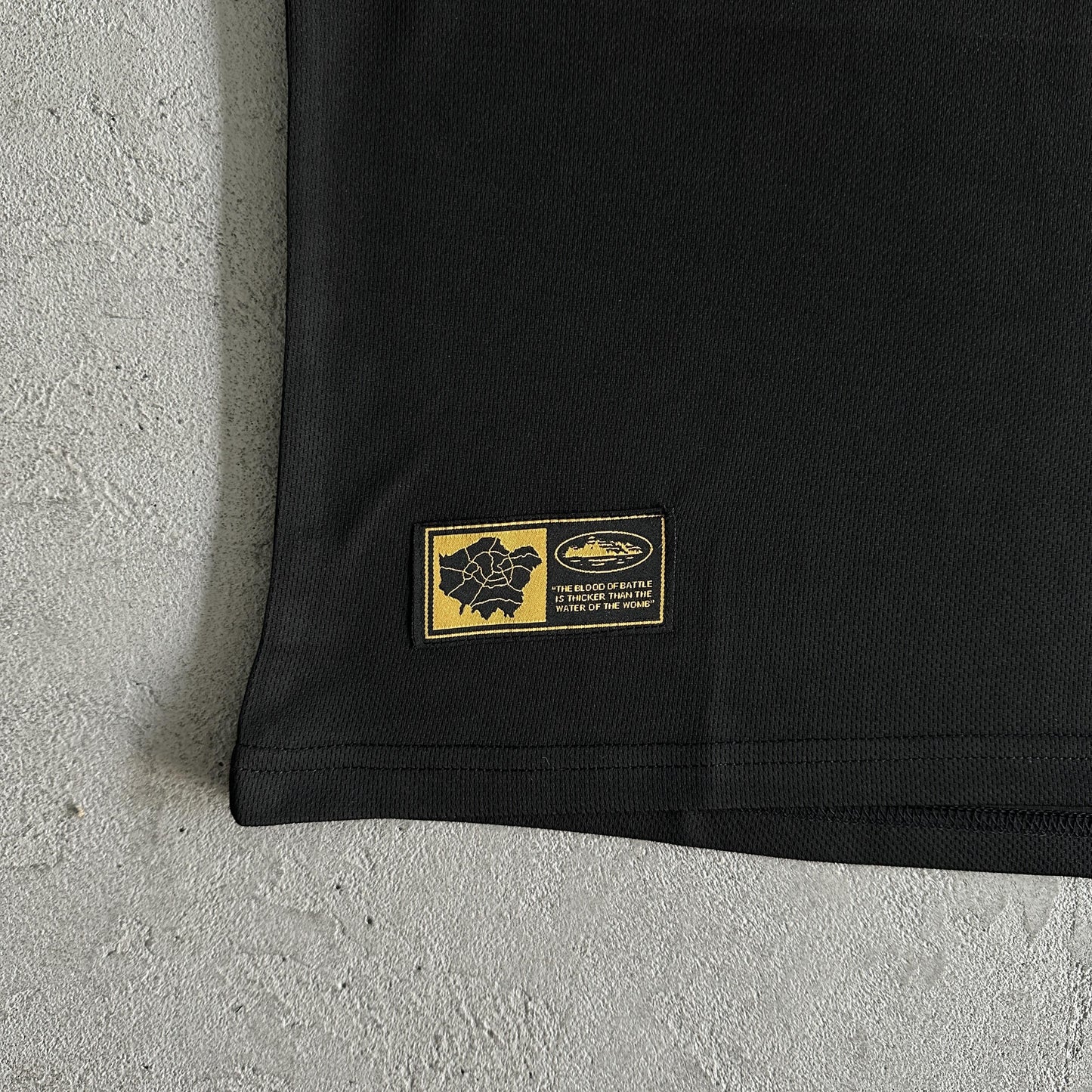 Corteiz Panel Jersey-Schwarz